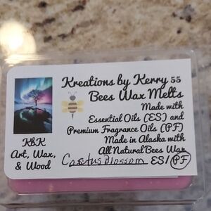 Cactus Blossom Bees Wax Melts - Non-Toxic and Clean Burning